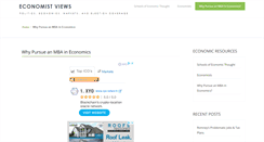 Desktop Screenshot of economistviews.com