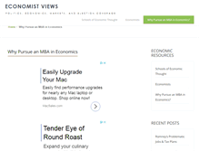 Tablet Screenshot of economistviews.com